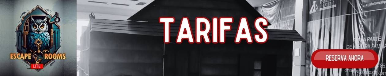 Tarifas Escape rooms Pabellón Ecatepec